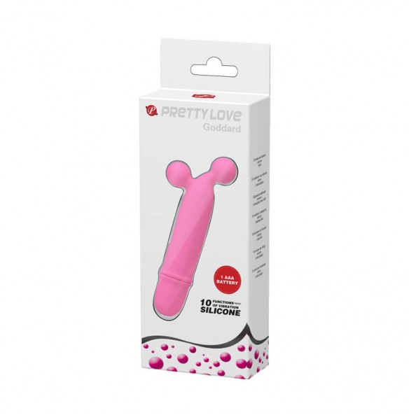 PRETTY LOVE - Colourful Pleasure Vibrator Stick (Battery - Pink) PRETTY LOVE - Colourful Pleasure Vibrator Stick (Battery - Pink)